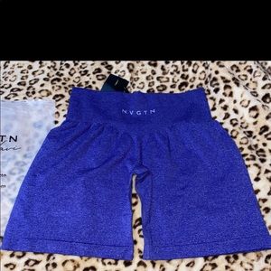 NVGTN shorts size small electric blue